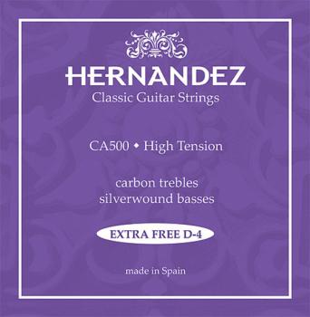 Hernandez CA500 Carbon, high mit 2x d4 Saite