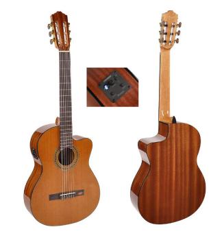 Salvador Cortez CC-10-CE, Zeder / Mahagoni mit Fishman Presys