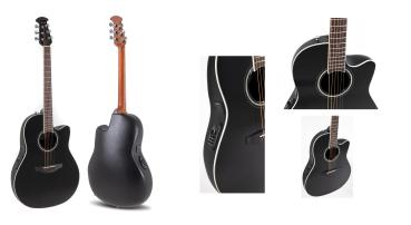 Ovation Celebrity Traditional CS24-5-G - black, mid cut