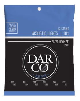 Martin Darco D500 - light (010-047) - 12-string, Bronze