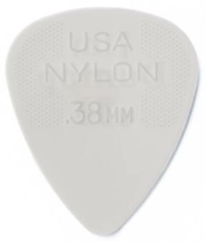 Dunlop Nylon Standard - 0,38 mm - weiß