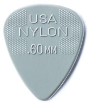Dunlop Nylon Standard - 0,60 mm - hellgrau
