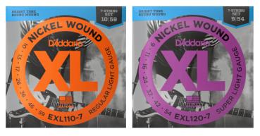 D'Addario XL-Serie - 7-string