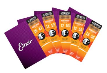 Elixir Nanoweb - Phosphor Bronze