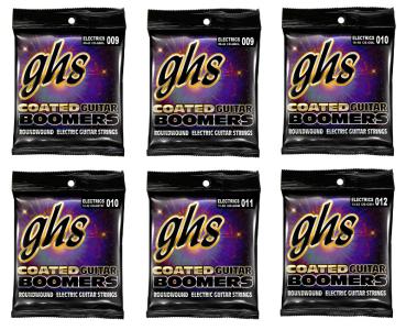 GHS coated Boomers - beschichtete Saiten für E-Gitarre