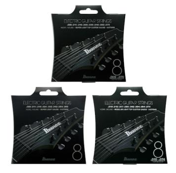 Ibanez - Saiten für 8-string E-Gitarre, IEGS8, IEGS81, IEGS82