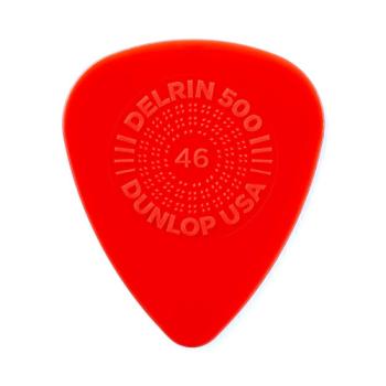 Dunlop Prime Grip Delrin 500 - 0,46 mm - rot