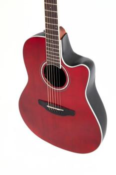 Preview: Ovation Celebrity Traditional CS24-RR-G - ruby red, mid cut