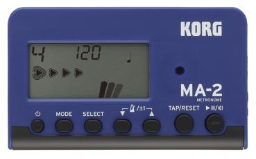 Korg MA-2-BL - digitales Metronom - blau/schwarz