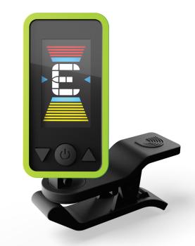 D'Addario PW-CT-17GN - Eclipse Headstock Tuner, grün