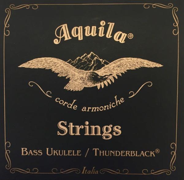 Aquila 140U Thunderblack - Saiten für Bassukulele
