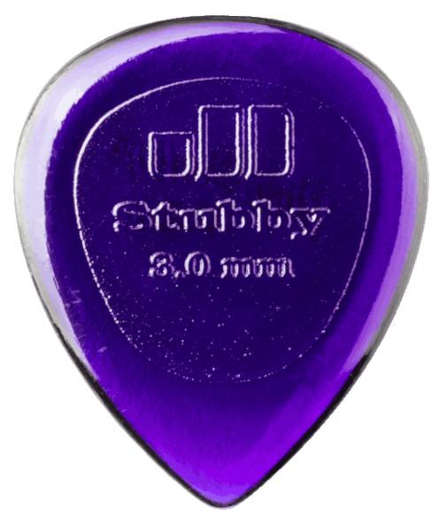 Dunlop Stubby Jazz - 3,00 mm - dunkel-purpur