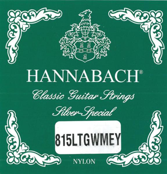 Hannabach 815LTGWMEY silver special - low (grün) - Spezialsatz