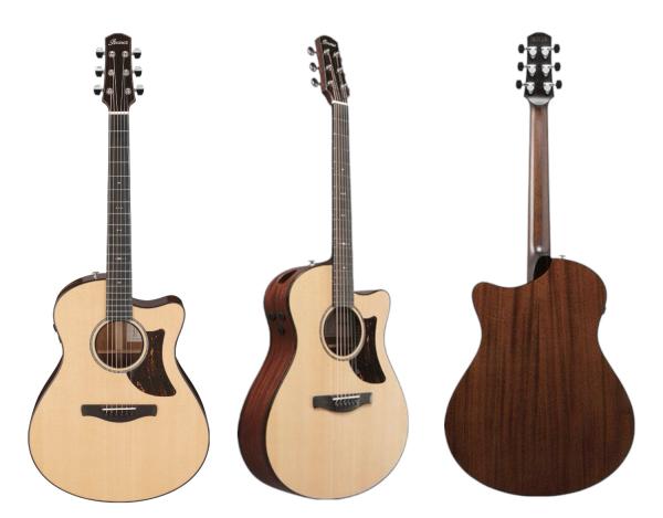 Ibanez Advanced Acoustic AAM700CE-NT - Platinum Collection - vollmassiv Fichte / Mahagoni