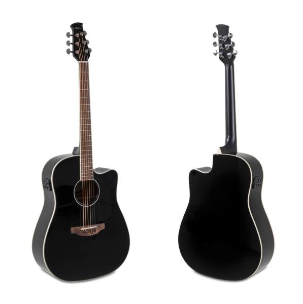 Ovation Applause Wood classics Dreadnought AED-96-5HG - schwarz