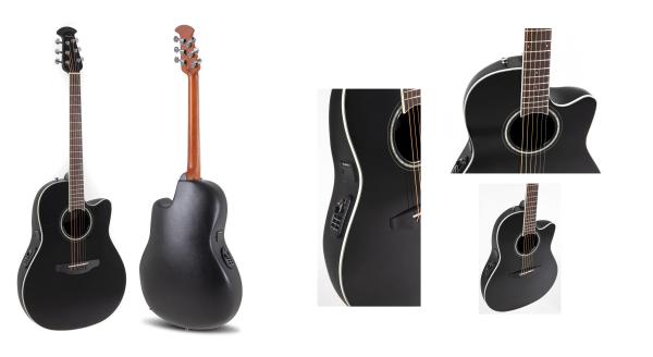 Ovation Celebrity Traditional CS24-5-G - black, mid cut