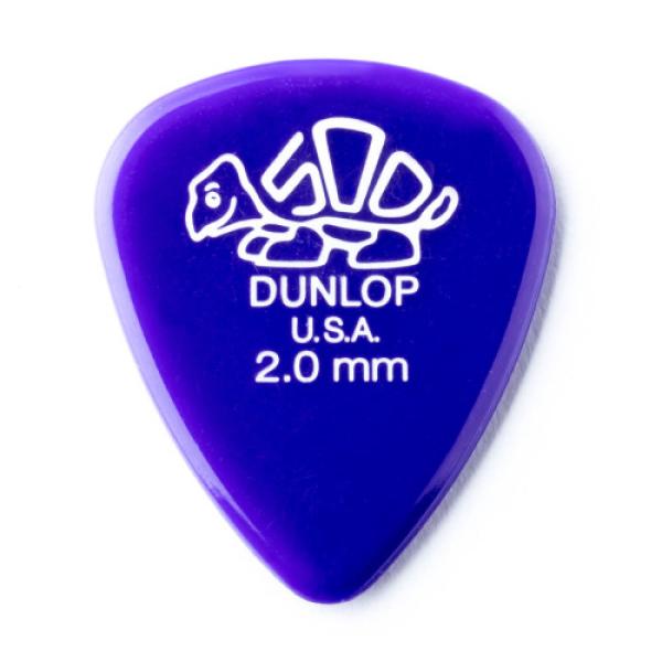 Dunlop Delrin 500 - 2,0 mm - purpur