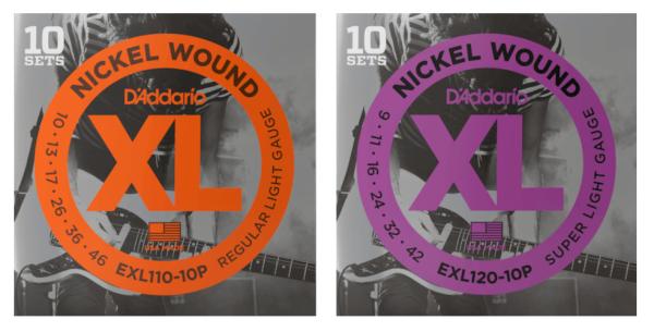 D'Addario XL-Serie - 10er Pack