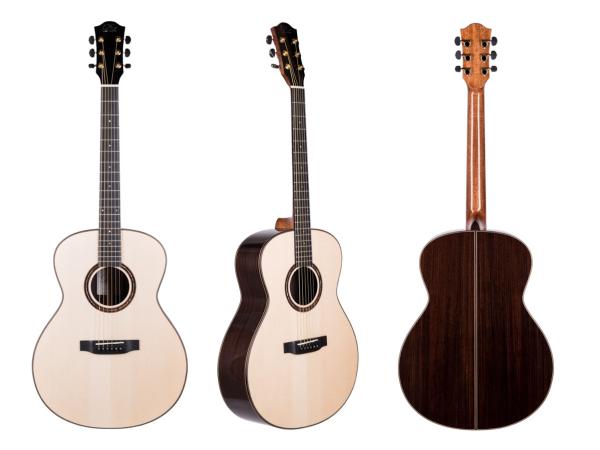 Duke GA-PF-solid, Fichte / Palisander, vollmassiv, hochglanz