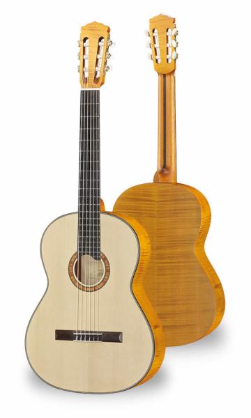 Hanika 50 AF, vollmassiv - Fichte / Ahorn, matt