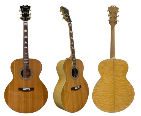 Johnson JJ91, massive Fichte / Ahorn, Jumbo