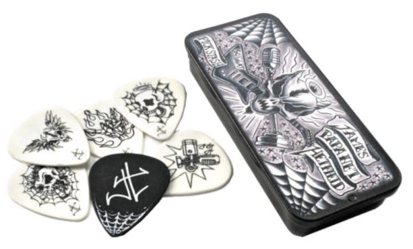 Dunlop James Hetfield Signature - Sammlerbox mit 6x 0,88 mm, Celluloid