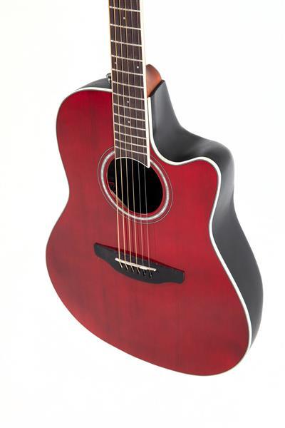 Ovation Celebrity Traditional CS24-RR-G - ruby red, mid cut