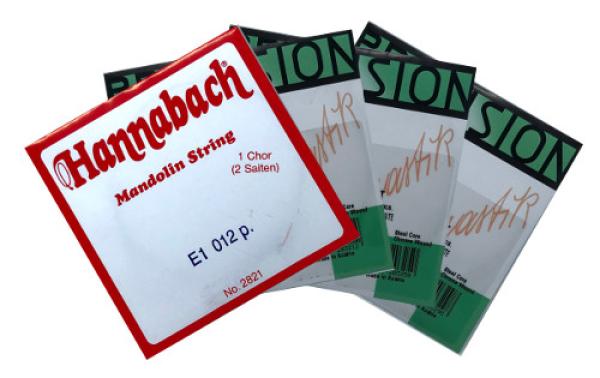 Thomastik 154 mit Hannabach e1 - stark