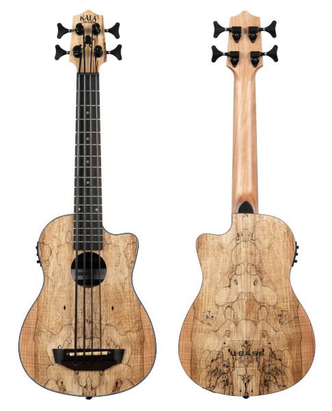 Kala UBASS-SP-MAPL-FS - spalted maple mit Gig Bag