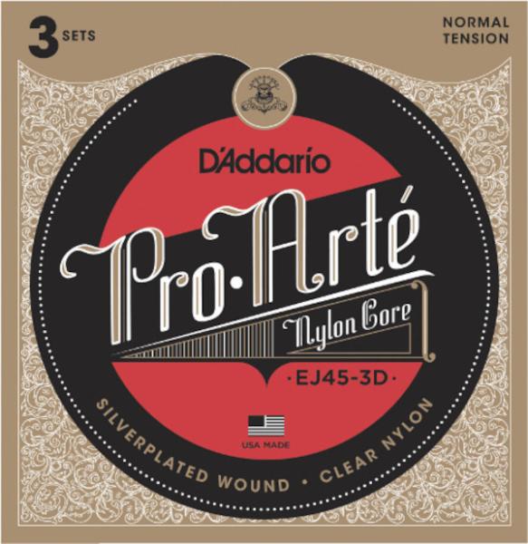 D'Addario EJ45-3D - normal - 3-er Pack